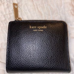Kate spade zip bifold wallet